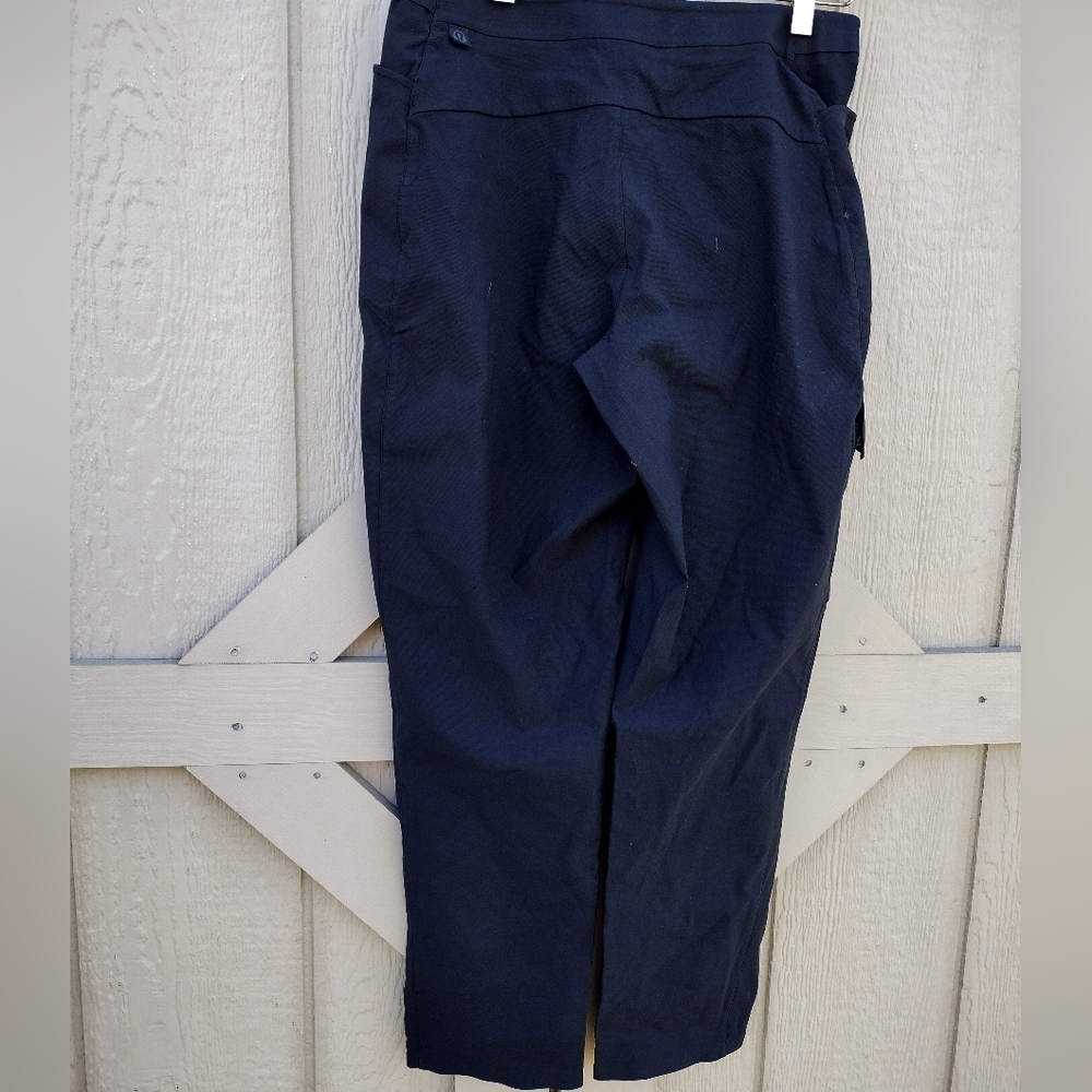 Lululemon Lab Utility Trousers Cargo Pocket Pants Size 6 Black 28" - Picture 4 of 8